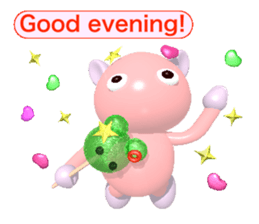 Ame-Po Chan #2 (E) Ordinary conversation sticker #3951812