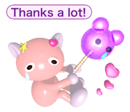 Ame-Po Chan #2 (E) Ordinary conversation sticker #3951819