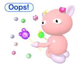 Ame-Po Chan #2 (E) Ordinary conversation sticker #3951829