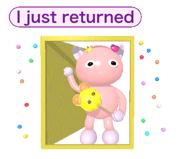 Ame-Po Chan #2 (E) Ordinary conversation sticker #3951839