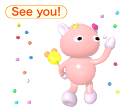 Ame-Po Chan #2 (E) Ordinary conversation sticker #3951844