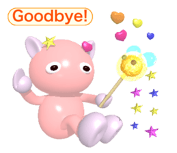 Ame-Po Chan #2 (E) Ordinary conversation sticker #3951846