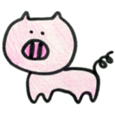 IWASESAN's relax animals sticker #3951865