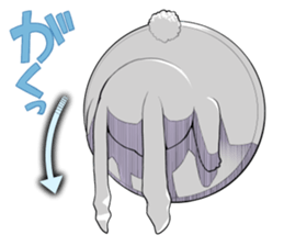 Rabbit type UFO sticker #3952202