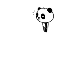 Weird Panda Kopy sticker #3952207