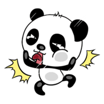 Weird Panda Kopy sticker #3952209