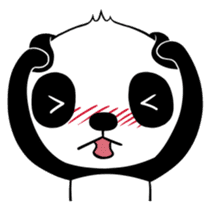 Weird Panda Kopy sticker #3952217