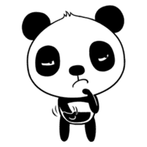 Weird Panda Kopy sticker #3952229