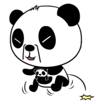 Weird Panda Kopy sticker #3952231