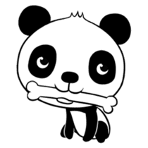 Weird Panda Kopy sticker #3952233