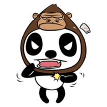 Weird Panda Kopy sticker #3952237