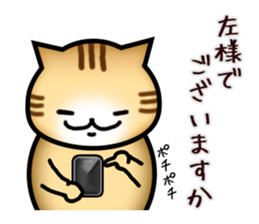 Courteous Cat sticker #3952753