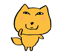 Happy Tibetan sand fox sticker #3952855