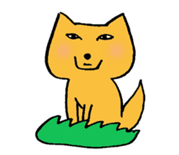 Happy Tibetan sand fox sticker #3952862