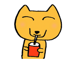 Happy Tibetan sand fox sticker #3952864