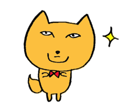 Happy Tibetan sand fox sticker #3952868