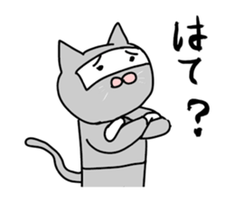 Seven cat ninja sticker #3953319