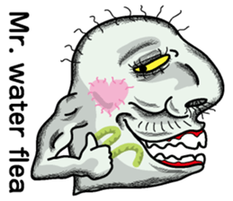 Mr. water flea sticker #3953367