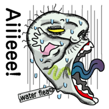 Mr. water flea sticker #3953371