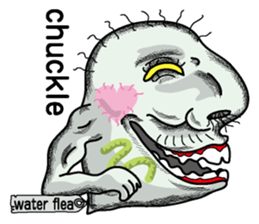 Mr. water flea sticker #3953373