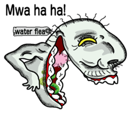 Mr. water flea sticker #3953375