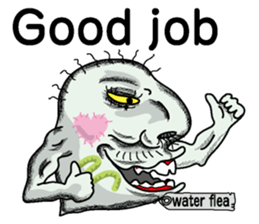 Mr. water flea sticker #3953376