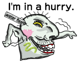 Mr. water flea sticker #3953390