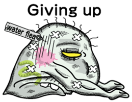 Mr. water flea sticker #3953399
