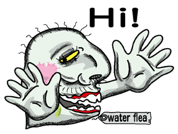Mr. water flea sticker #3953403