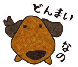 Feeling of Miniature Dachshund sticker #3953748