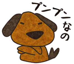 Feeling of Miniature Dachshund sticker #3953759