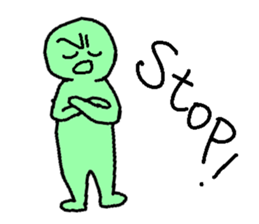 Clayhuman3 sticker #3954688