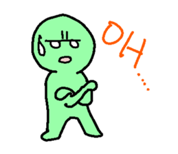 Clayhuman3 sticker #3954701