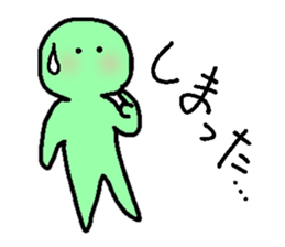 Clayhuman3 sticker #3954710