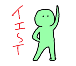 Clayhuman3 sticker #3954715