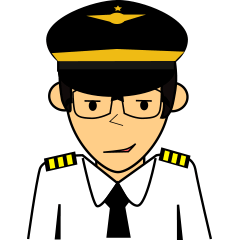 Cute Pilot Cartoons 2