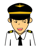 Cute Pilot Cartoons 2 sticker #3954758