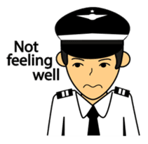 Cute Pilot Cartoons 2 sticker #3954759
