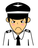 Cute Pilot Cartoons 2 sticker #3954760