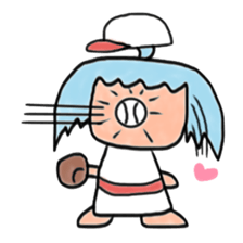 Ahoge Girl sticker #3954801