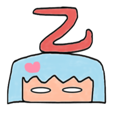 Ahoge Girl sticker #3954804