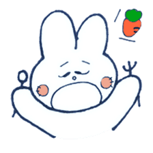 Rabbit tortoise . sticker #3955328