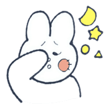 Rabbit tortoise . sticker #3955329