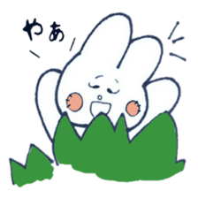 Rabbit tortoise . sticker #3955331