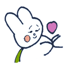 Rabbit tortoise . sticker #3955337