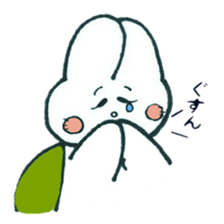 Rabbit tortoise . sticker #3955338