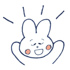 Rabbit tortoise . sticker #3955339