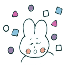 Rabbit tortoise . sticker #3955343