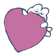 Rabbit tortoise . sticker #3955346