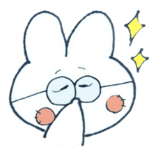 Rabbit tortoise . sticker #3955348